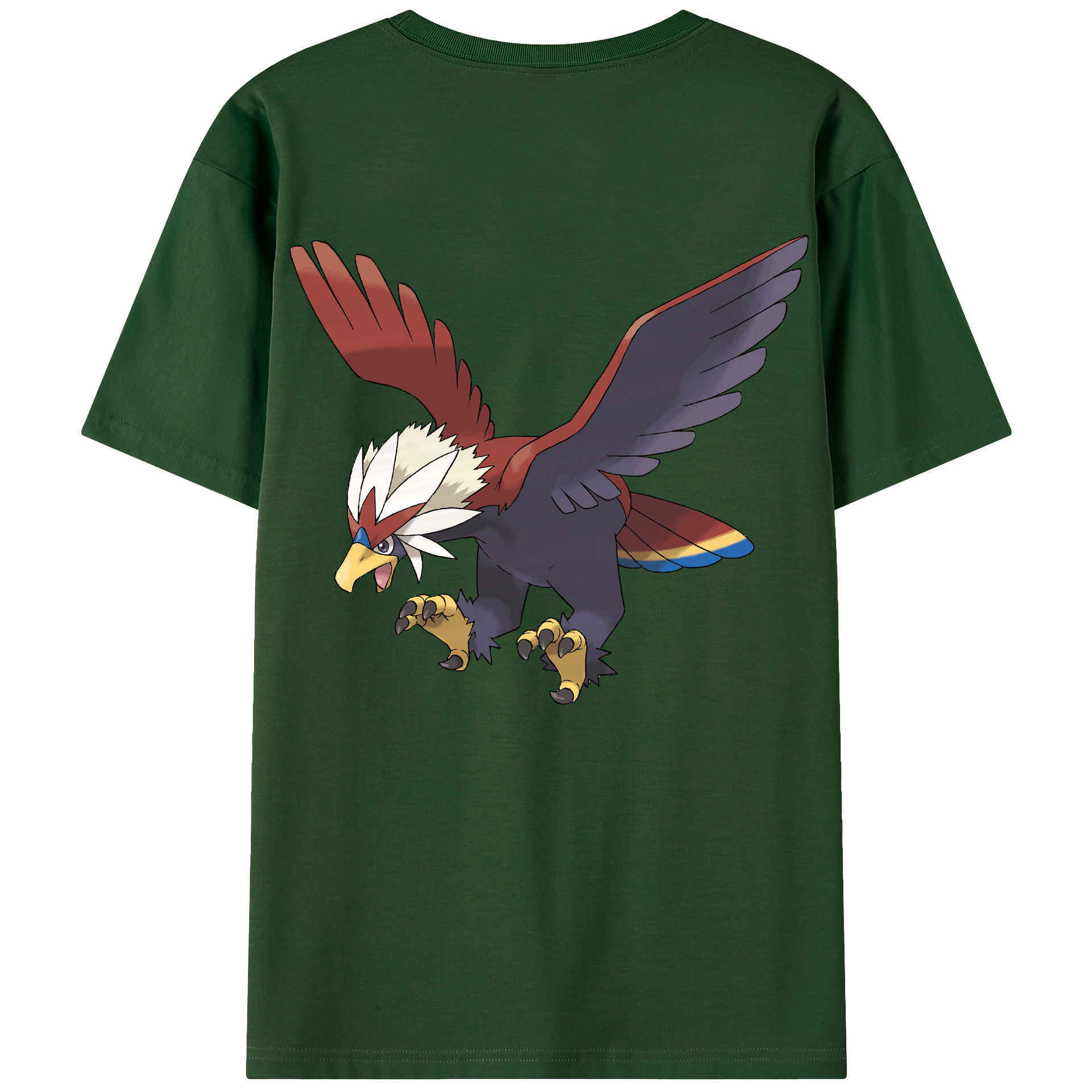 （画像用） ポケットモンスター Pokémon 綿100％半袖Tシャツ（背面プリント）